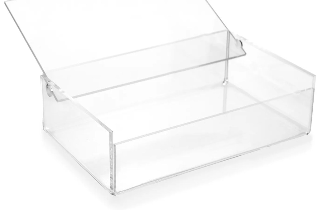 Portagioie Scrigno 19x5,5x12 cm trasparente Iplex