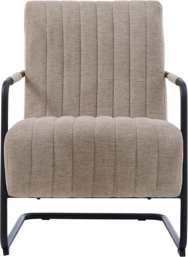 Poltrona beige Trout - Unique Furniture