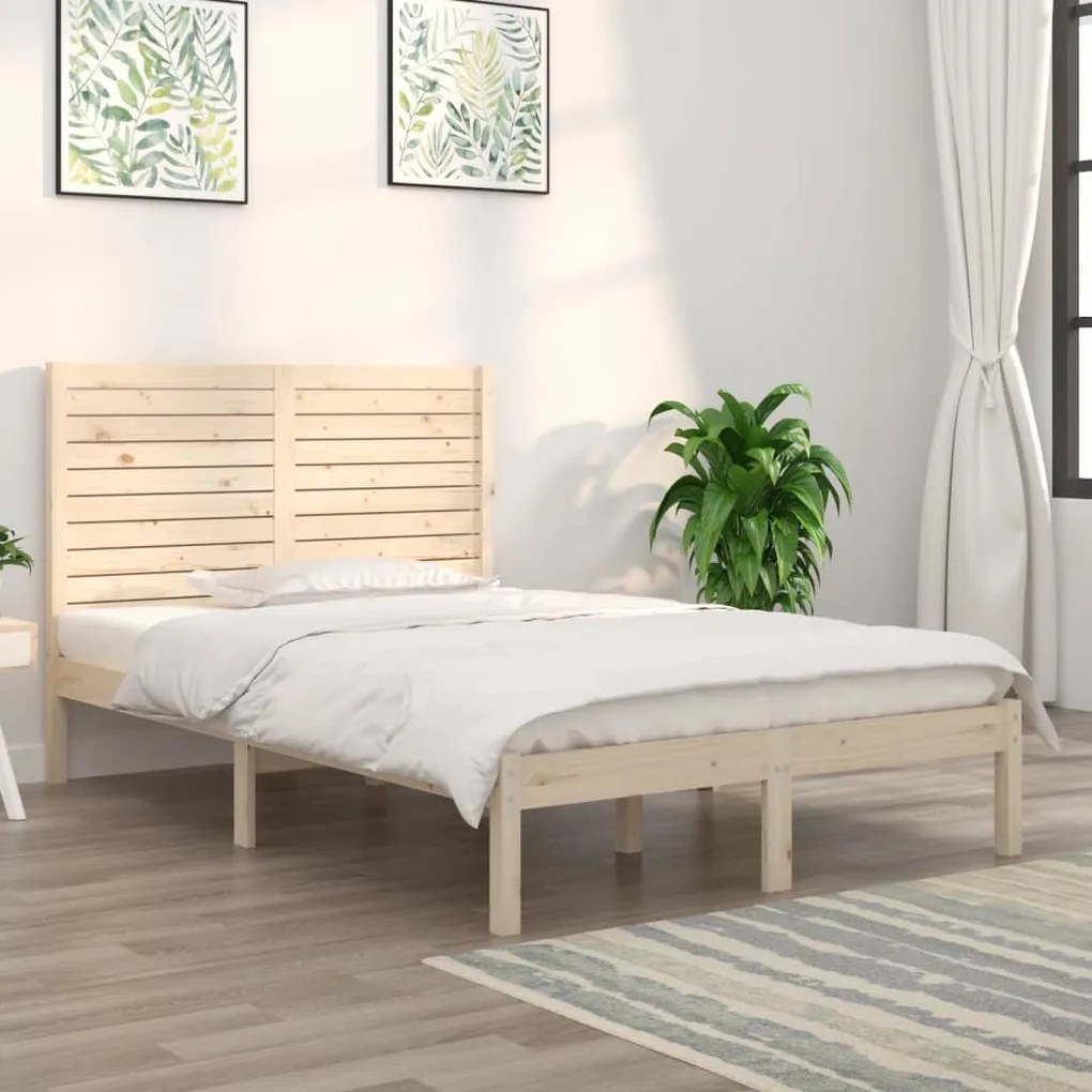 Giroletto İn Legno Massello 120x190 Cm Small Double /