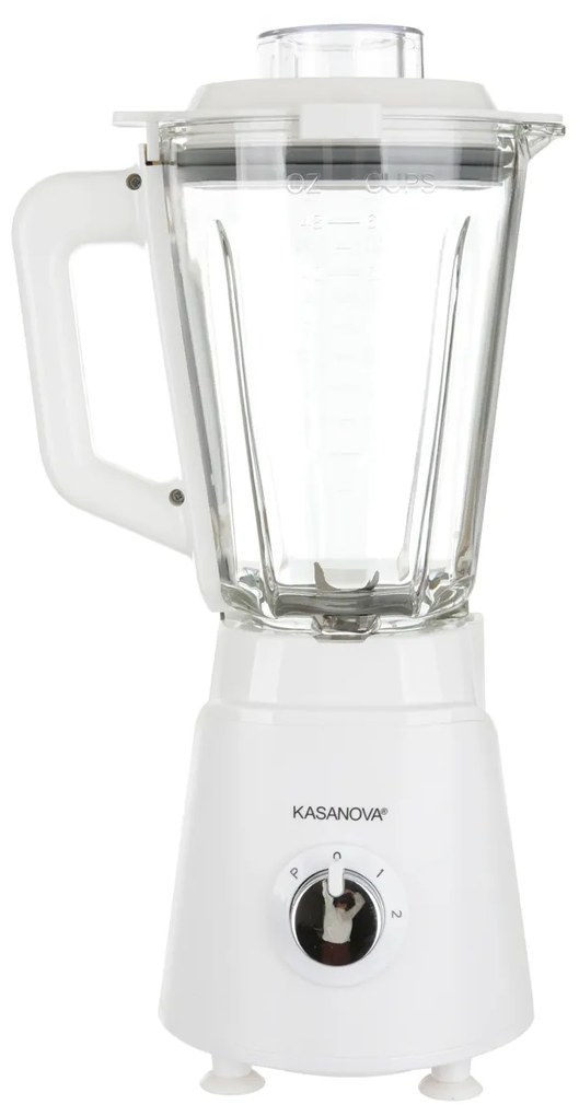 Frullatore 1000 W con brocca 1,5 L bianco