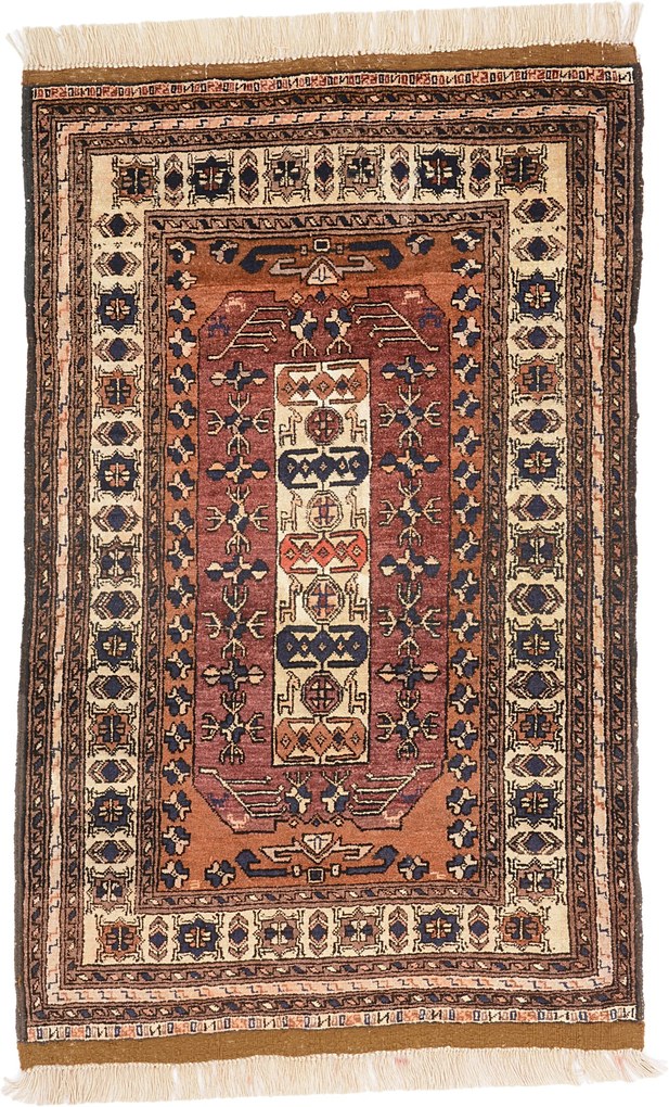 Afghan Tappeto orientale 80x130 () Annodato A Mano