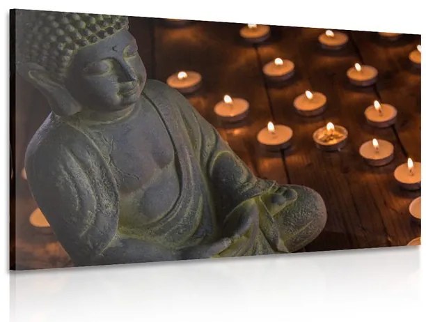 Quadro su tela – Buddha pieno di armonia