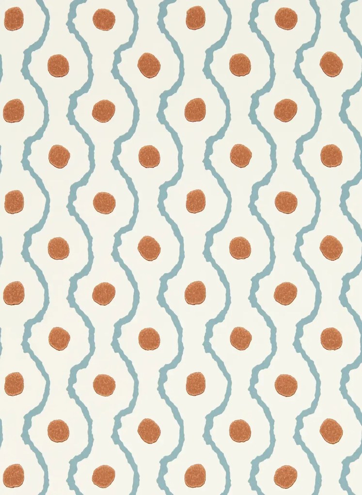 Harlequin Carta da parati Connor - Pacific/ Terracotta