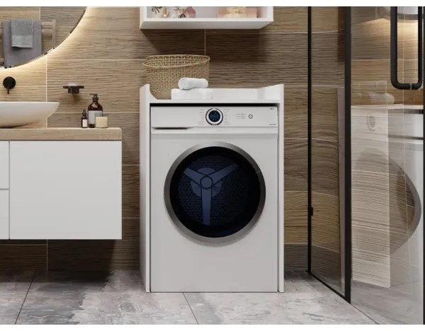 Mobile per lavatrice POLA 98x64 cm bianco
