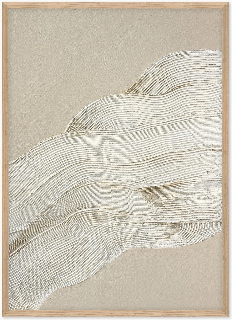 Quadro su tela incorniciato dipinto a mano Art Shape 2