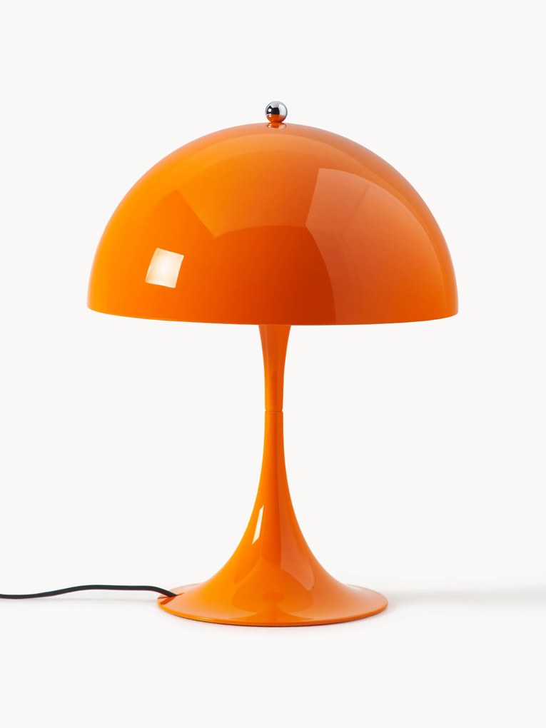 Lampada da tavolo a LED con luce regolabile e timer Panthella, alt. 34 cm, design Verner Panton