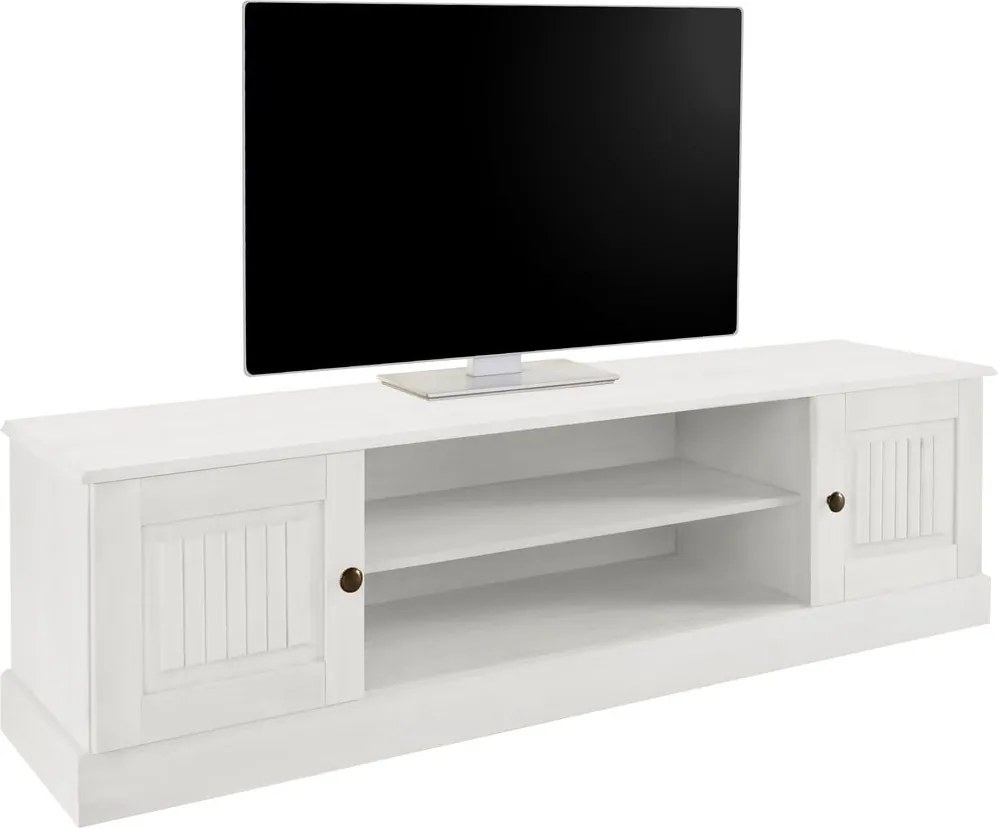 Mobile TV bianco in legno di pino 45x40 cm Mille - Støraa