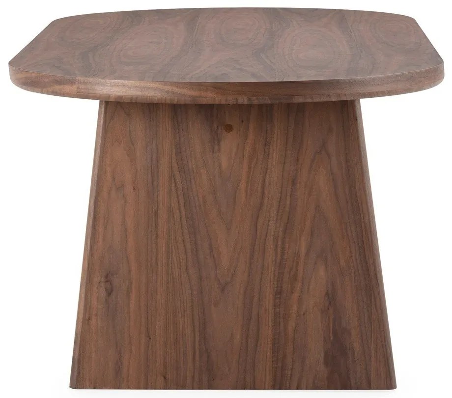 Tavolo da pranzo con effetto noce 100x200 cm Blair – MOME