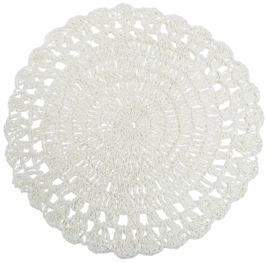 Tovaglietta di carta 6 pz ø 38 cm Uncinetto - VDE Tivoli 1996