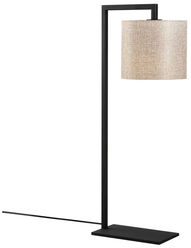 Lampada da tavolo nera e beige Profil - Opviq lights