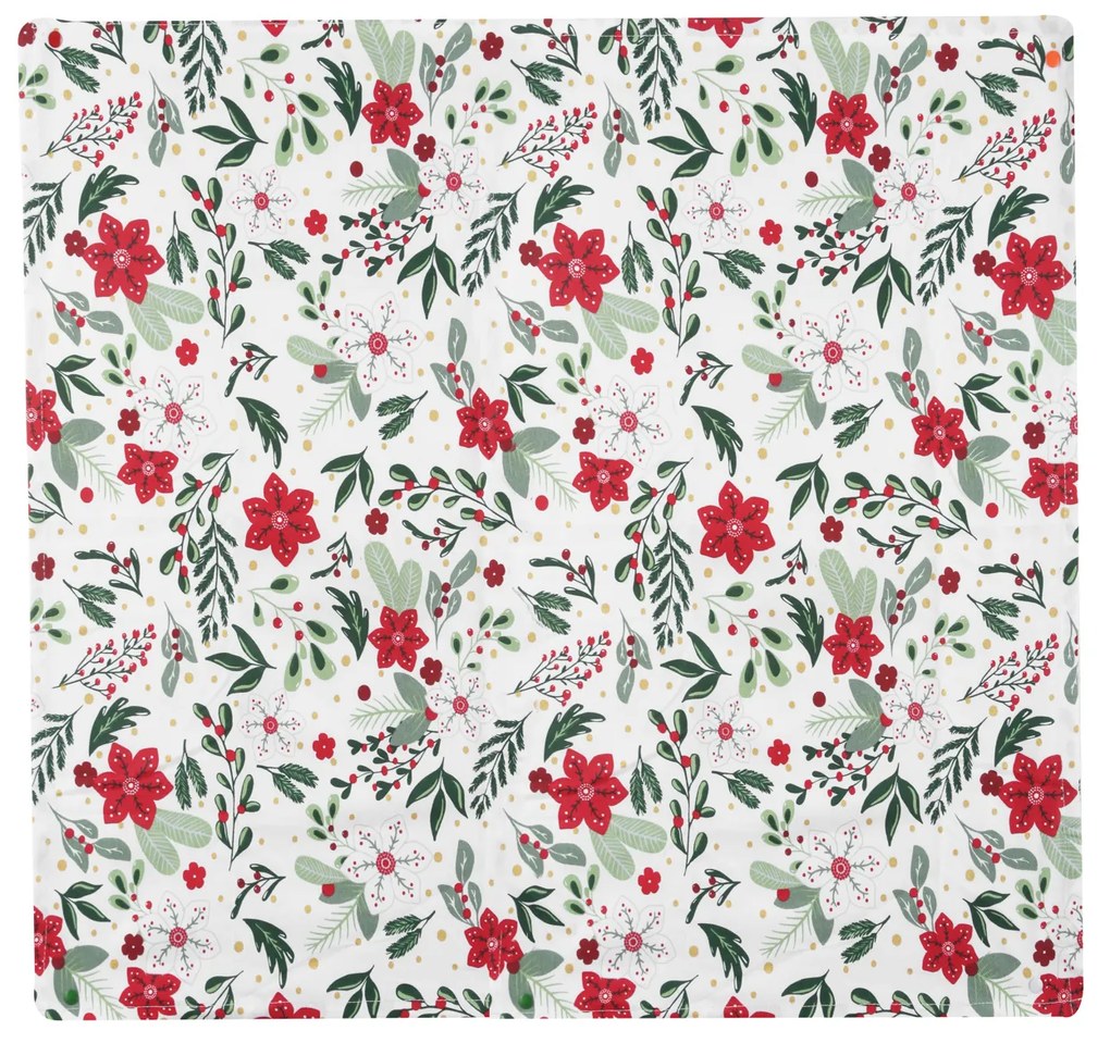 Centrotavola natalizio 90x90 cm Christmas Whises