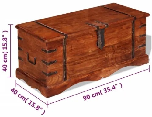Cassapanca in Legno Massello