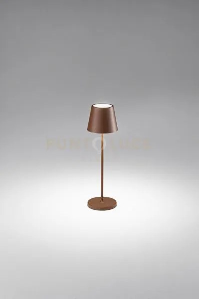 Lampada da tavolo ricaricabile a batterie diva led 2w 3000k cri?80 ...