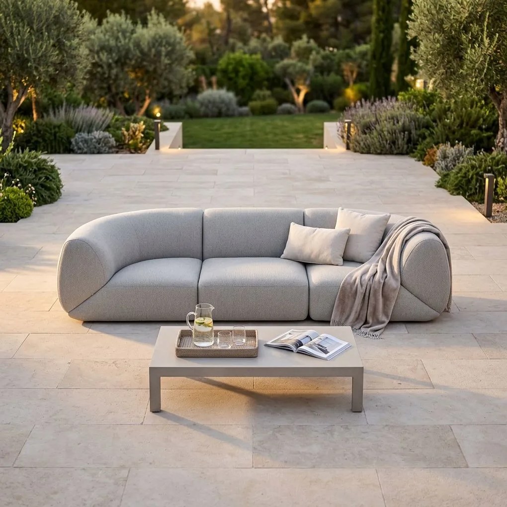 PETALUMA - Set salotto da giardino modulare
