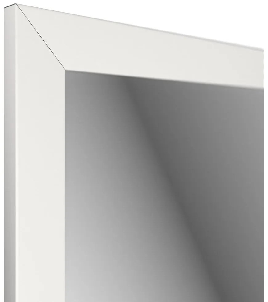 Specchio da terra con cornice bianca, 46 x 146 cm Sicilia - Styler