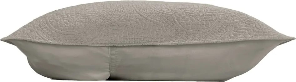 Set con copriletto e federa grigio in microfibra 240x260 cm Romane – douceur d'intérieur