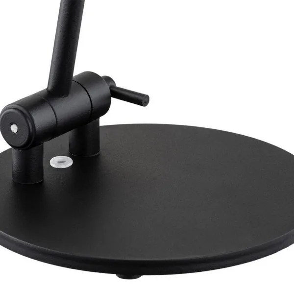 Argon 4998 - Lampada da tavolo GABIAN 1xE27/15W/230V nero