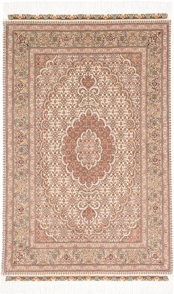 Tabriz Tappeto 130 x 80 (Iran) Annodato A Mano