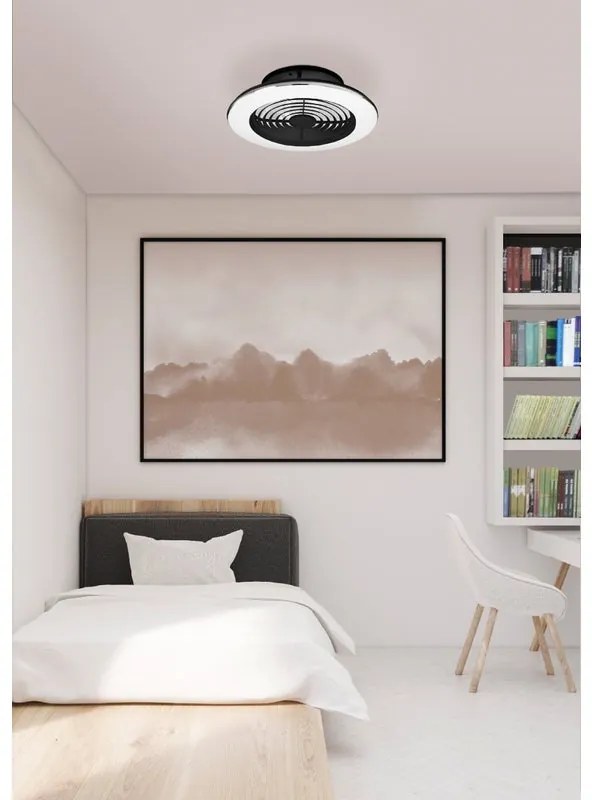 Ventilatore da soffitto Alisio WiFi nero , D. 52.5 cm MANTRA