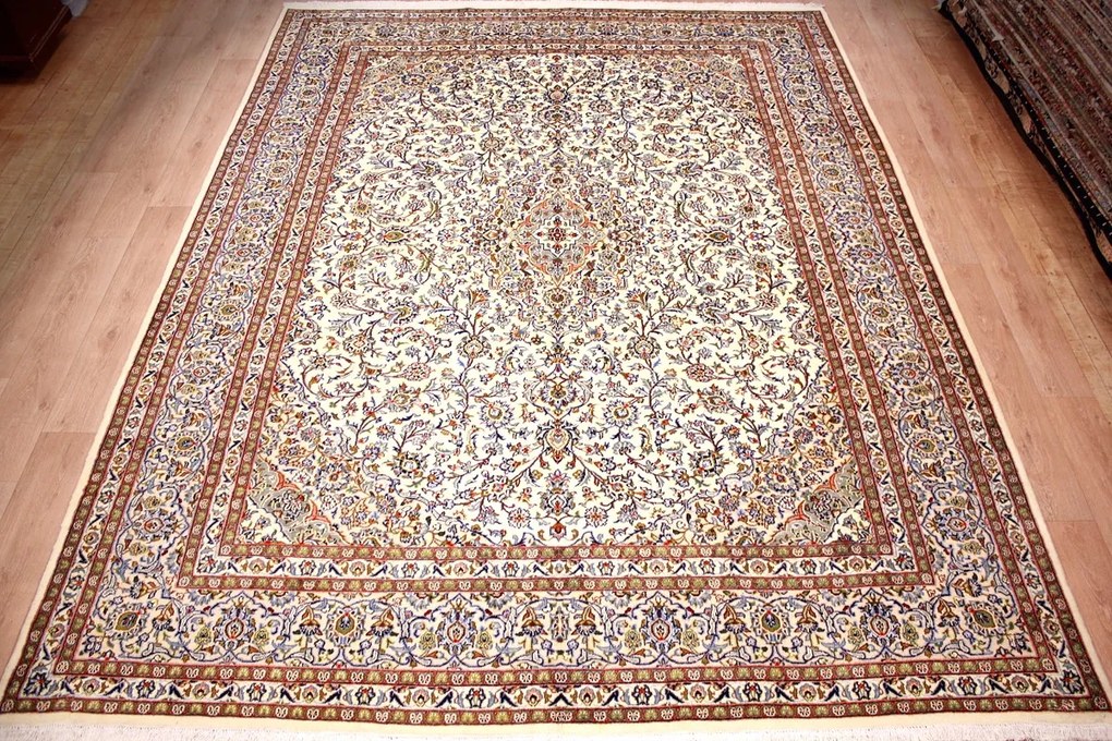 Kashan Tappeto 300x390 (Iran) Annodato A Mano