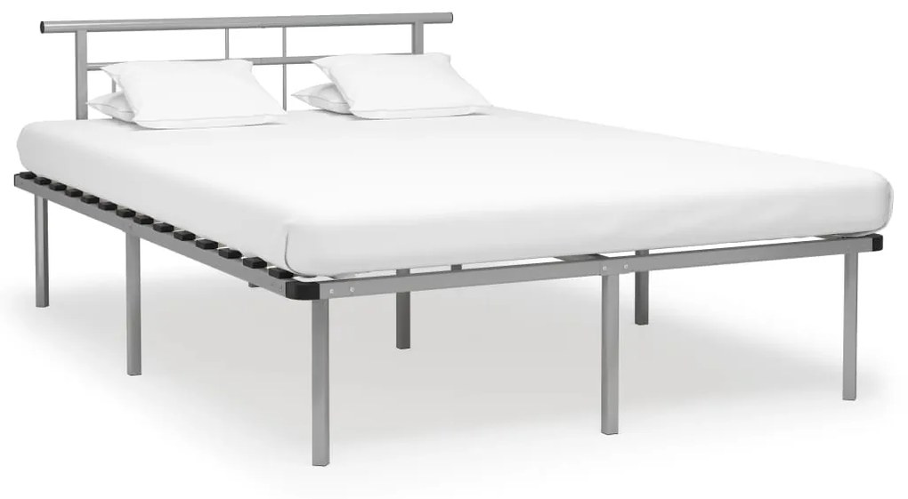 Giroletto Grigio İn Metallo 160x200 Cm /