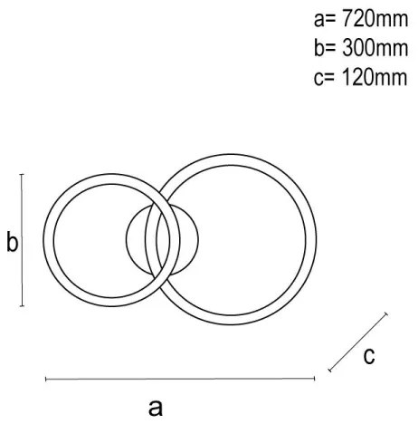 Plafoniera LED dimmerabile 110W/230V 3000-6500K + telecomando