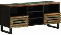 Mobile Porta TV 100x34x46 cm in Legno Massello di Acacia 377528