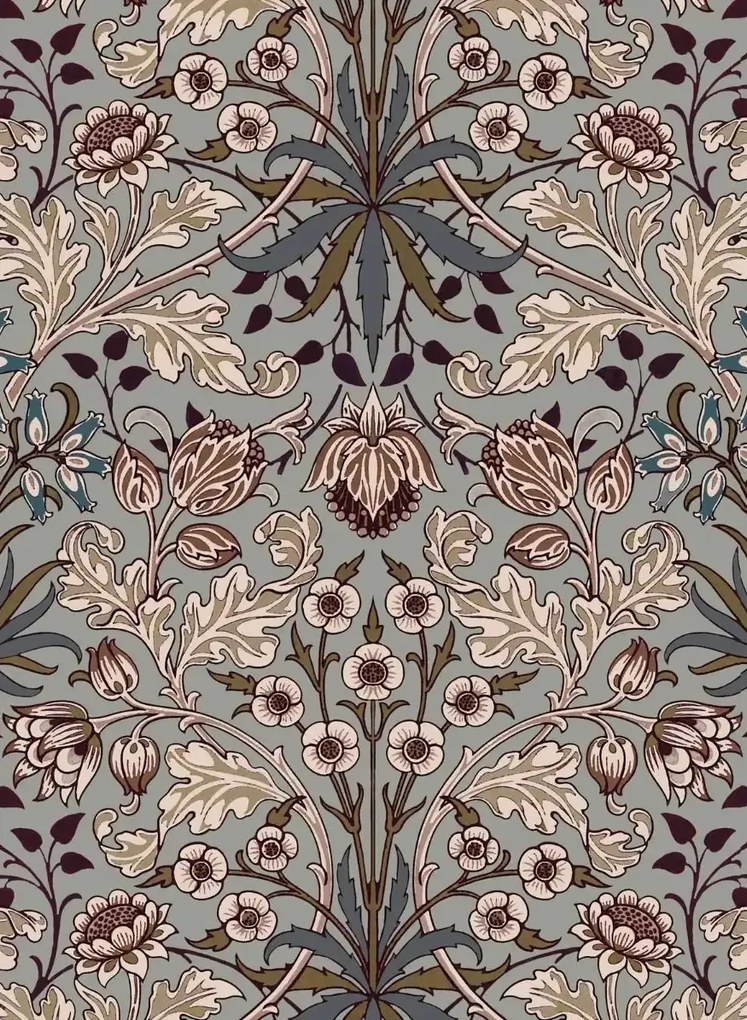 House of Hackney Carta da parati Hyacinth - Dove Grey