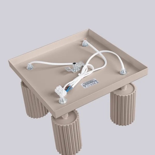 Brilagi - Faretto LED CRESTO 4x GU10/10W/230V taupe