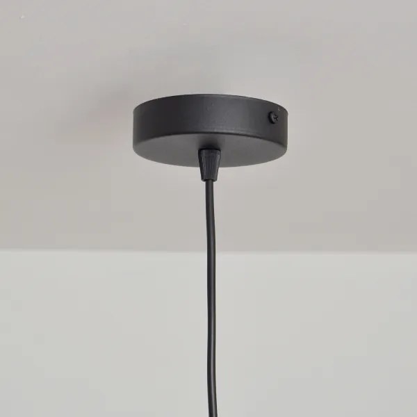 Lampadario a sospensione con filo SORAPIS 1xE27/15W/230V nero