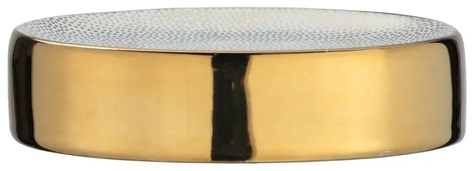 Portasapone in ceramica con decorazione dorata Badi Nuria - Wenko
