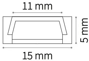 Ideallux slot sur d15xd5 2000 mm al