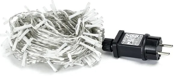 Aigostar - Catena LED natalizia da esterno 150xLED/8 funzioni 18m IP44 bianco freddo