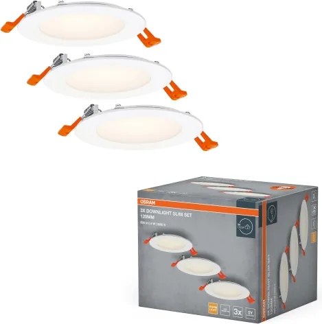Osram - Set da 3 faretti da incasso SPOT LED/8W/230V 3000K bianco