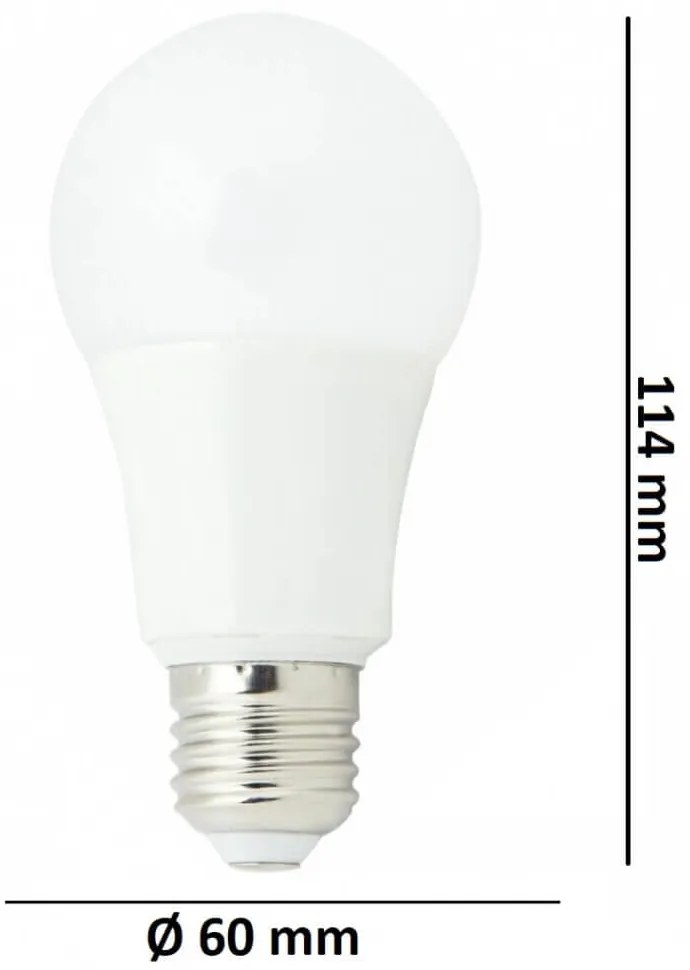 Lampada LED E27 12W Dimmerabile Colore  Bianco Naturale 4.000K