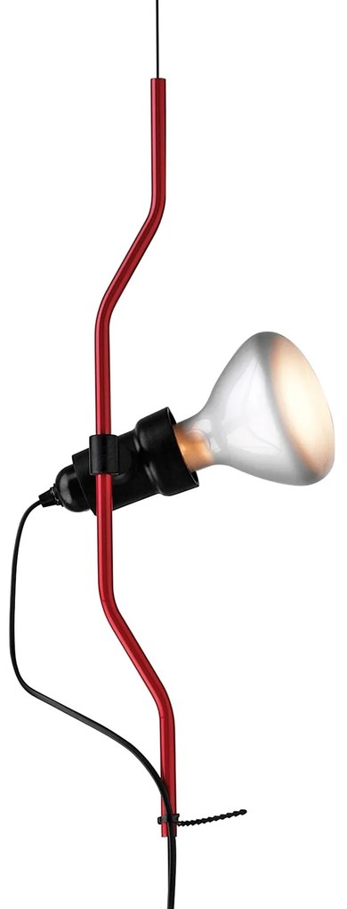 Flos - Parentesi Parte Lampada per Lampada a Sospensione Rosso Flos con Dimmer