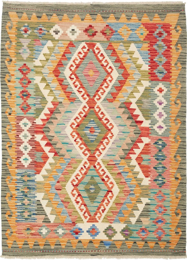 Kilim Tappeto orientale 140 x 110 (Pakistan) Tessuto A Mano