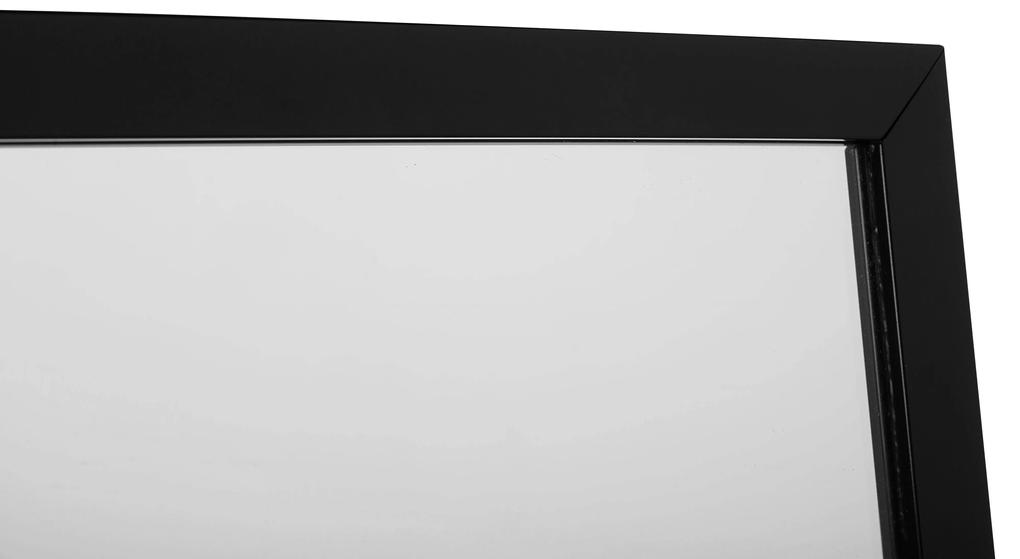 Specchio da terra con cornice nera 40 x 140 cm TORCY Beliani