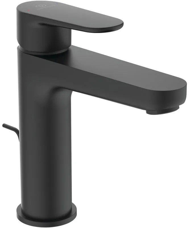 Rubinetto per lavabo a canna media Cerafine O nero prodotto senza finitura opaco IDEAL STANDARD H 17.6 cm