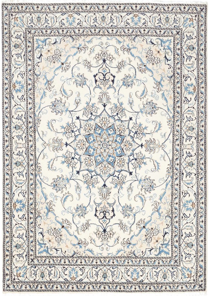 Nain Tappeto persiano 170 x 230 Beige (Iran) Annodato A Mano