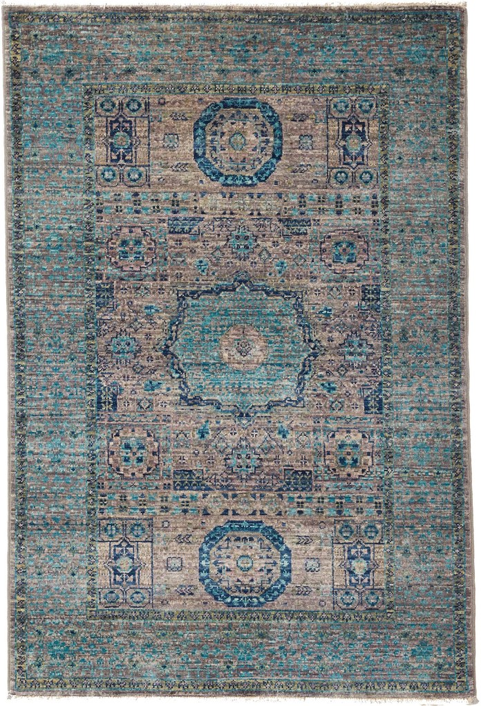 Mamluk Tappeto orientale 120 x 80 Marrone (Pakistan) Annodato A Mano