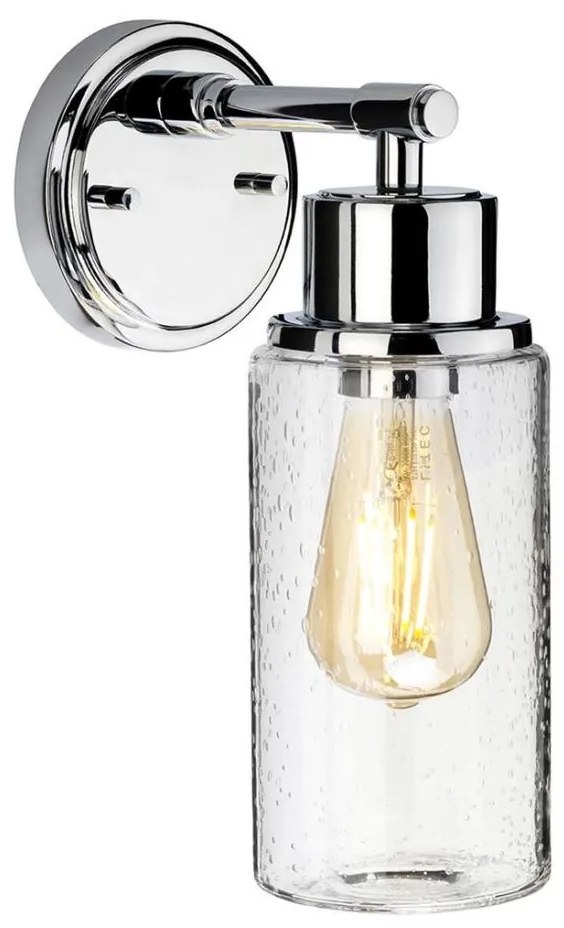 Elstead BATH-MORVAH1-PC - Applique da bagno 1xE27/60W/230V IP44 cromo lucido