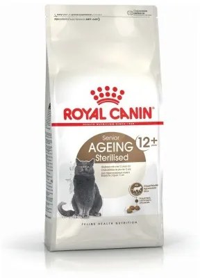 Cibo per gatti Royal Canin Senior Ageing Sterilised 12+ Mais Vegetale Uccelli Anziano 4 Kg