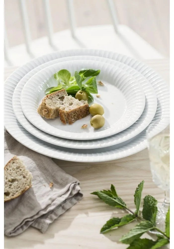 Piatto Hammershoi in porcellana bianca, ⌀ 27 cm Hammershøi - Kähler Design