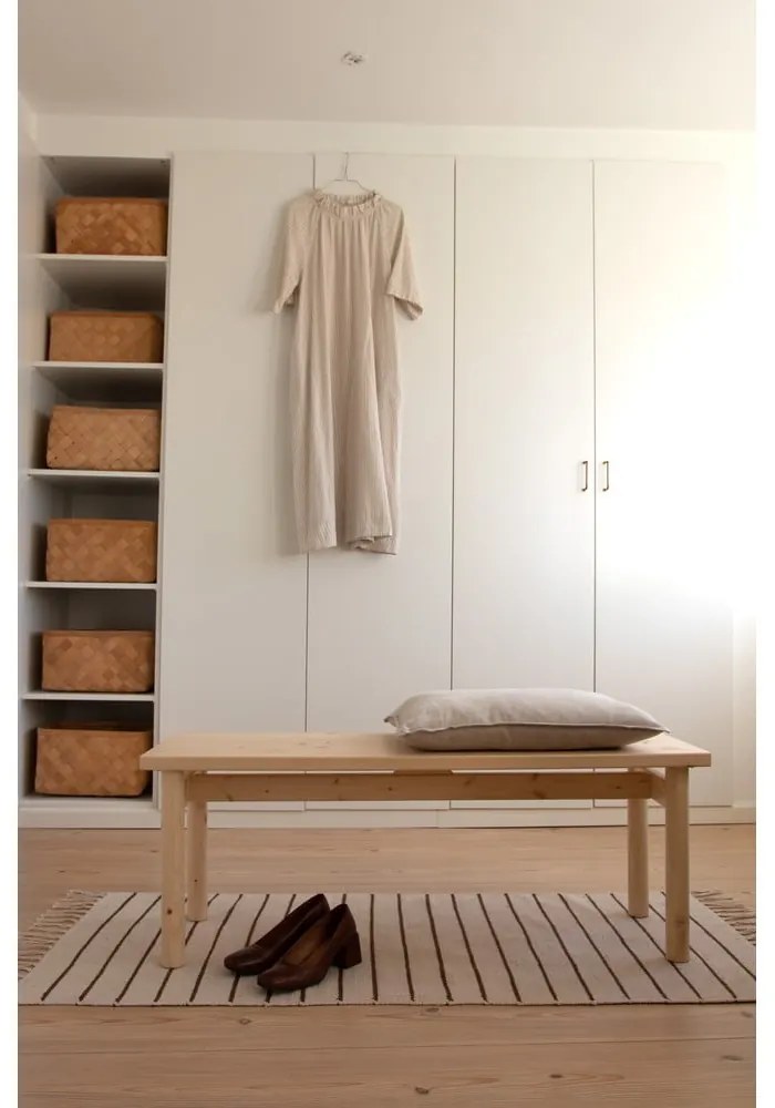 Panchina in colore naturale Pace - Karup Design