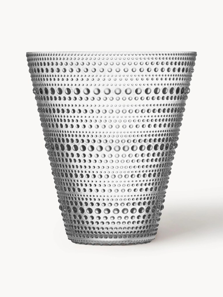 Vaso in vetro Kastehelmi, alt. 15 cm