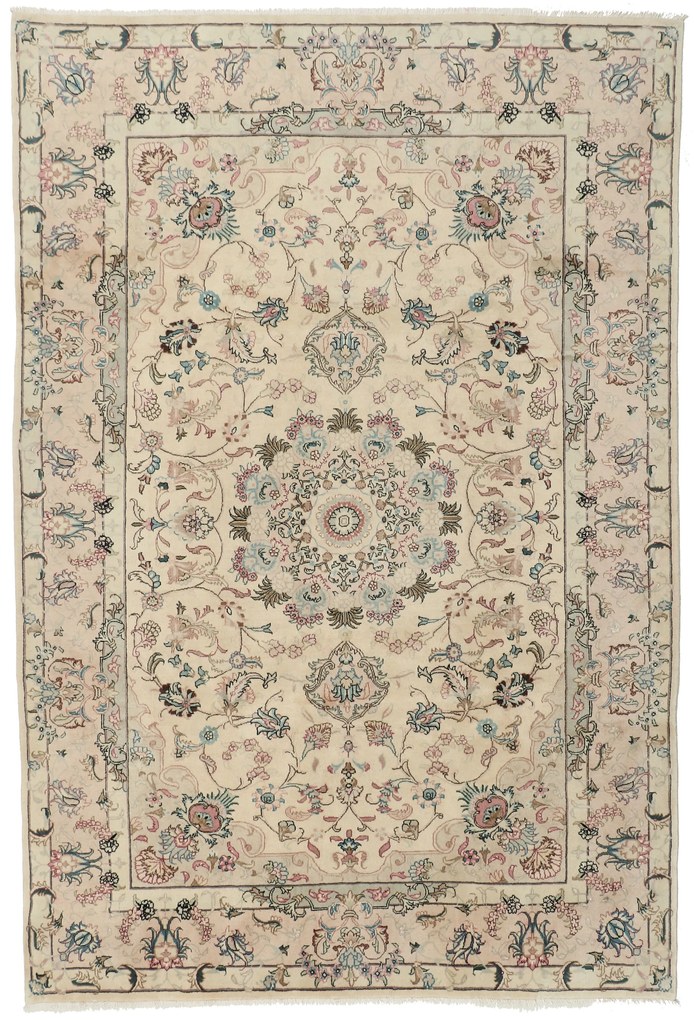 Kashmar Tappeto 200 x 290 (Iran) Annodato A Mano