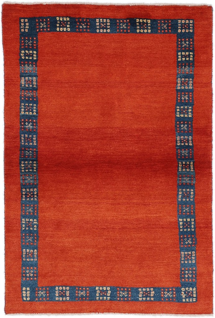 Gabbeh Tappeto 100 x 150 (Iran) Annodato A Mano