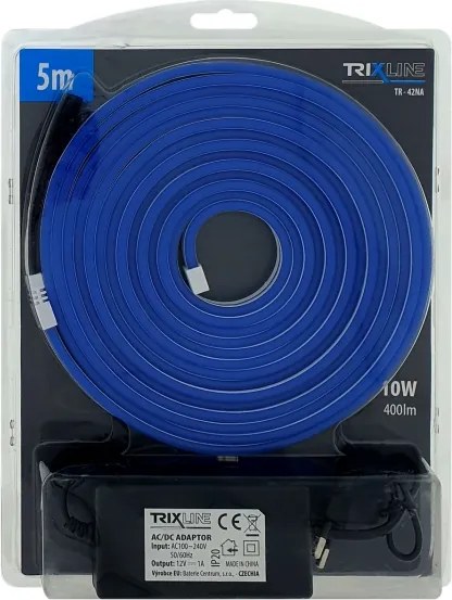 Striscia LED flessibile NEON LED/10W/230V 5 m IP65 blu