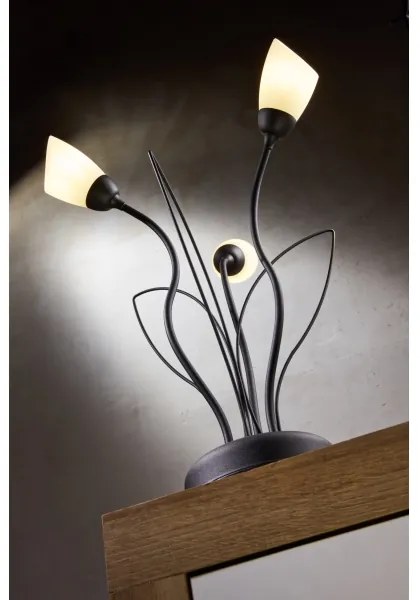 Jupiter 2065 - Lampada da tavolo GLORIOSA 3xG9/14W/230V nera